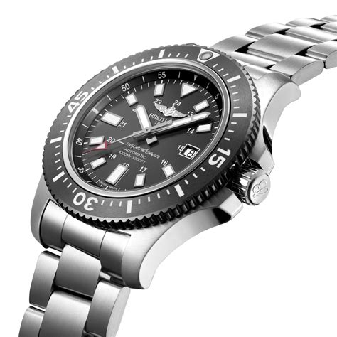 breitling superocean special black steel|breitling superocean 48 mm.